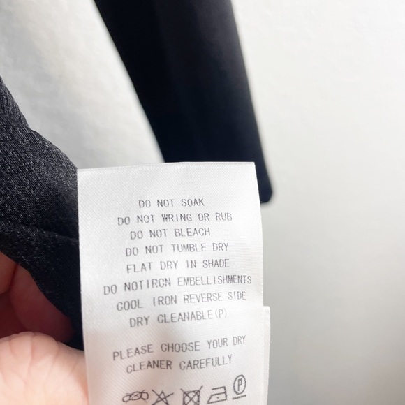 Bronx and Banco Starlight Cut Out Maxi Dress Black Size XS Formal Evening - Picture 10 of 10